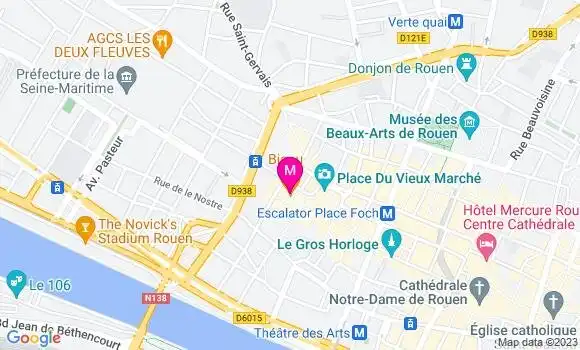 Localisation Pizzeria Bisou