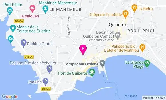 Localisation Restaurant  Le Ferry