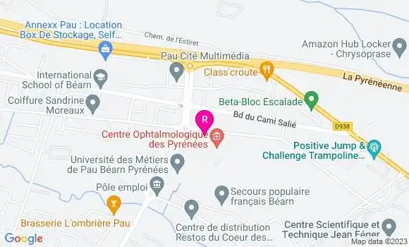 Localisation Restaurant  Aux 7 îles