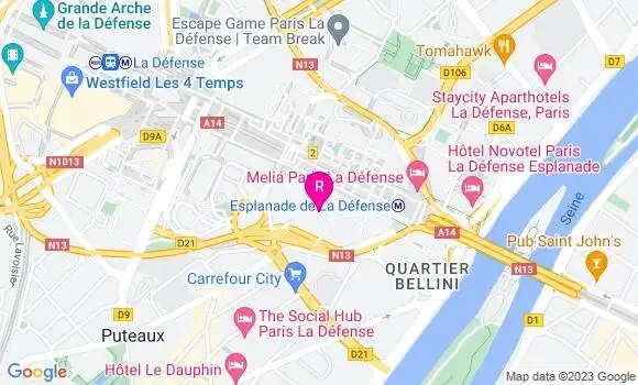 Localisation Restaurant  Cojean 2