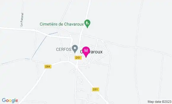Localisation Auberge de la Mairie