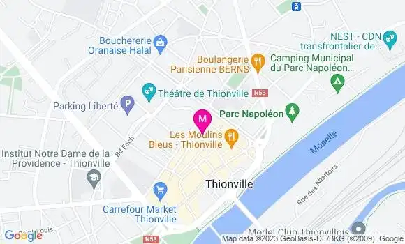 Localisation Restaurant Italien La Prison Dorée