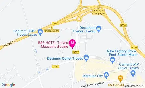 Localisation Restaurant  L