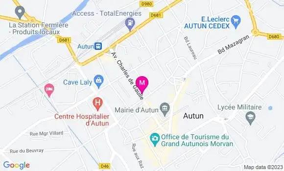 Localisation Café de la Bourse