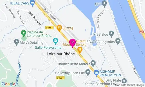 Localisation Restaurant  L