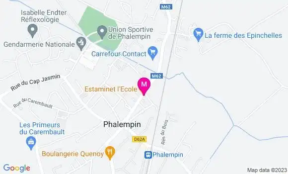 Localisation Restaurant  Estaminet l