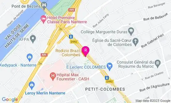 Localisation Restaurant  Rodizio Brazil