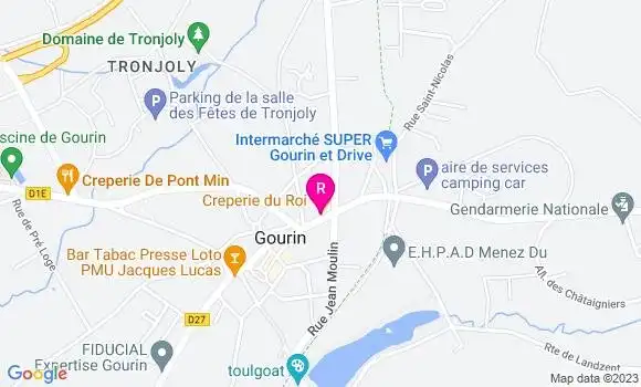 Localisation Crêperie Creperie du Roi