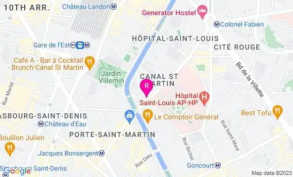 Localisation Restaurant  Au Comptoir