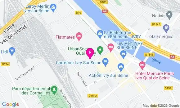 Localisation Restaurant  Blends