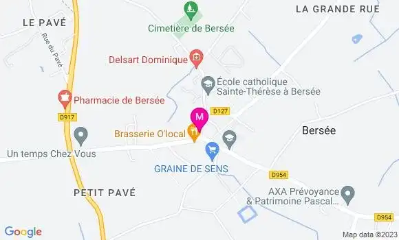 Localisation Restaurant  Le Comptoir de Catherine