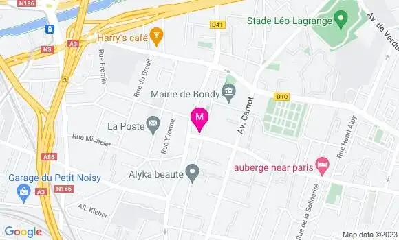 Localisation Brasserie L