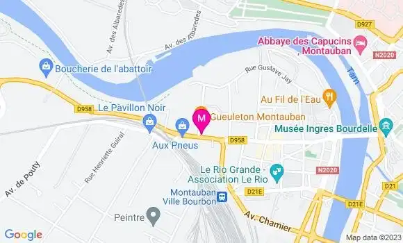 Localisation Restaurant  Le Mahatma Ghandi