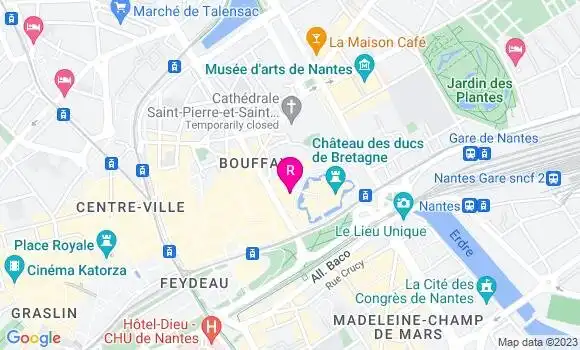 Localisation Crêperie Chez les Ducs