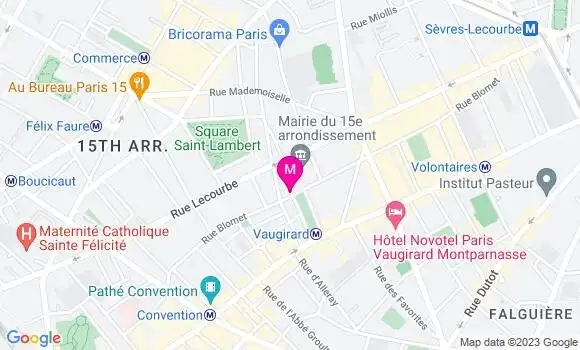 Localisation Café Le Blomet