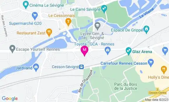 Localisation Bistrot Côté Bistro