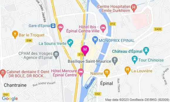 Localisation Restaurant  L