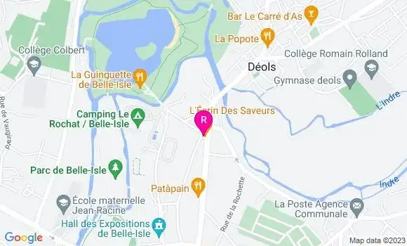 Localisation Restaurant  L