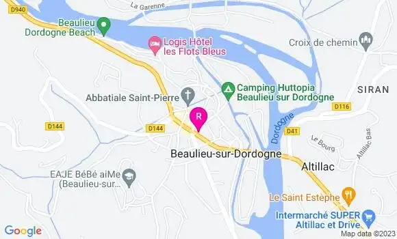 Localisation Restaurant  Les Petits Ruisseaux