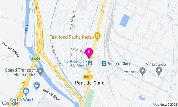 Localisation Restaurant  Le Bayard