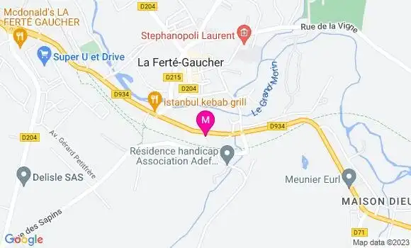 Localisation Restaurant  Chez les Filles 1