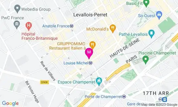 Localisation Restaurant Thaï L