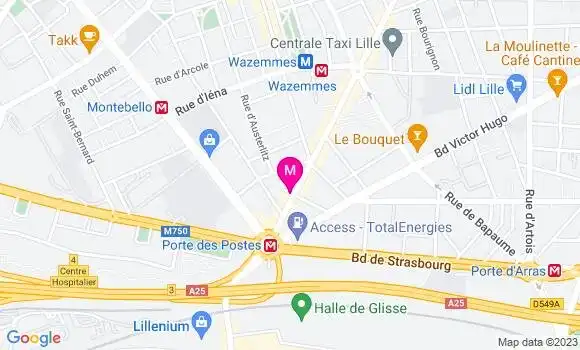 Localisation Restaurant  L