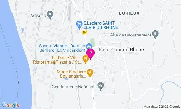 Localisation Restaurant  Au P