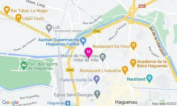 Localisation Restaurant Chinois Jardin d
