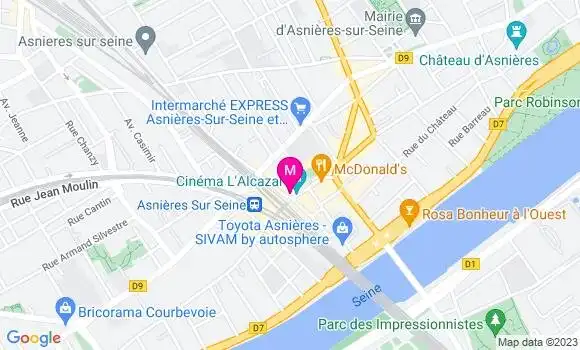 Localisation Restaurant  La Rotonde