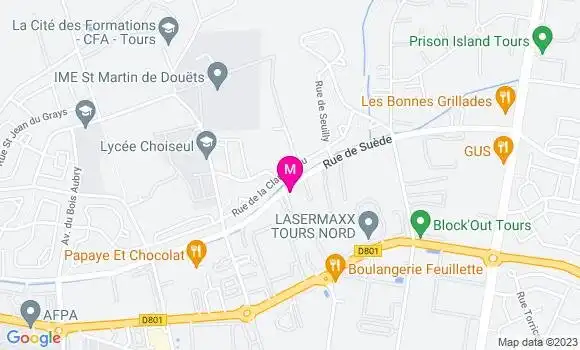 Localisation Restaurant  Ma Pause Dej