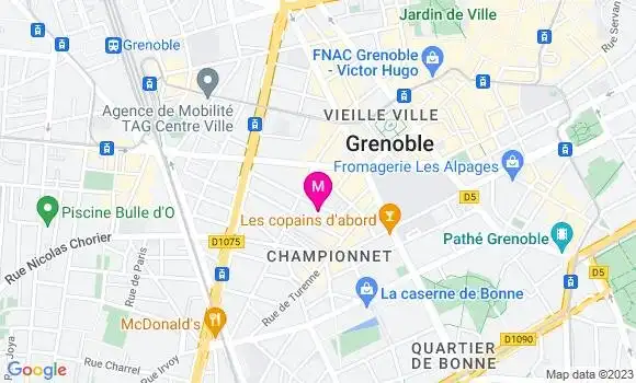 Localisation Restaurant Bar Le Bend