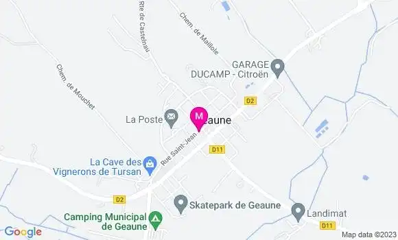 Localisation Le Bistrot du Coin