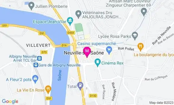 Localisation Restaurant  Valerie