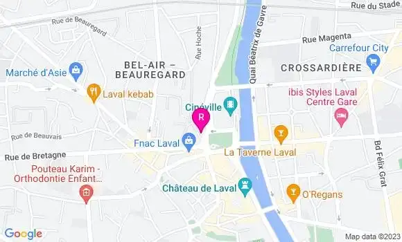 Localisation Restaurant  Au Bureau