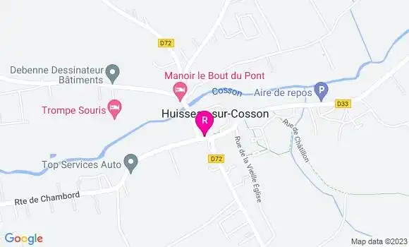 Localisation Au Bistrot d