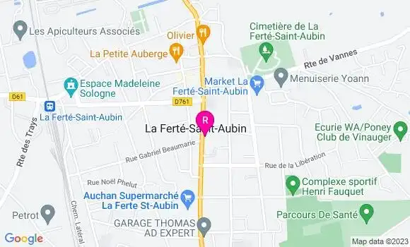 Localisation Au Bistrot Gourmand