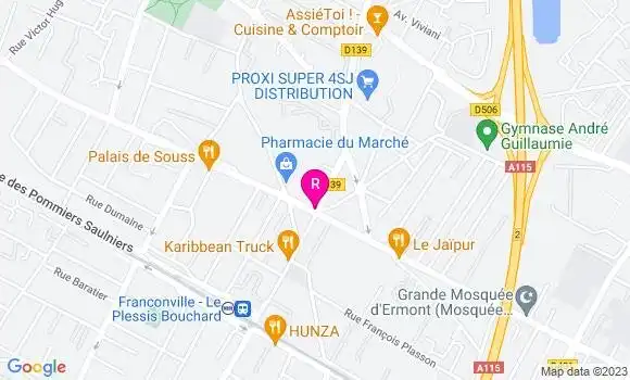Localisation Restaurant  Le Petit Bouch