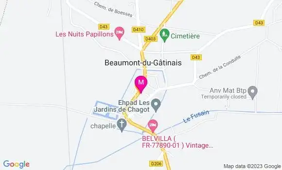 Localisation Kebab Bella Pizza