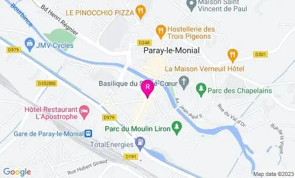 Localisation La Crêperie