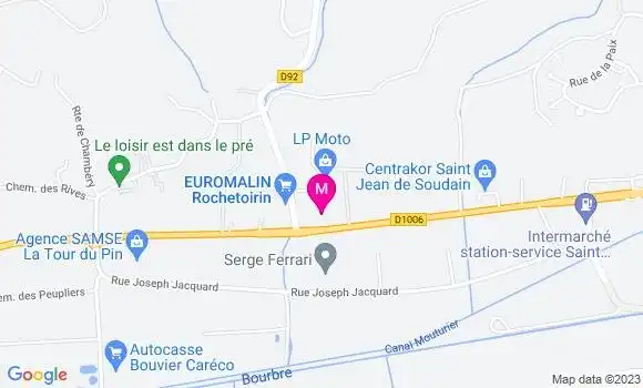 Localisation Restaurant  Mae et Ema