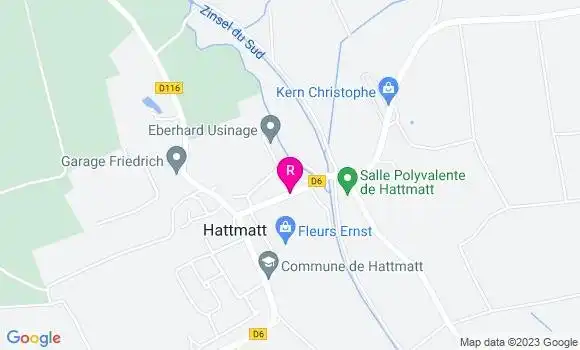 Localisation Restaurant  Chez Nadine