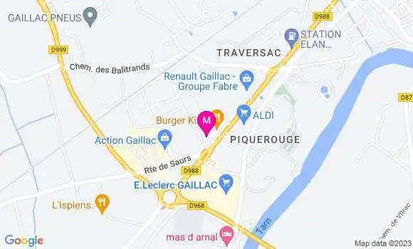 Localisation Restaurant  Ocso l
