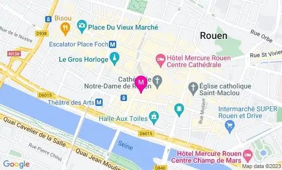 Localisation Restaurant  La P