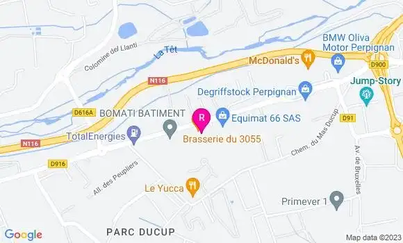 Localisation Brasserie du 3055