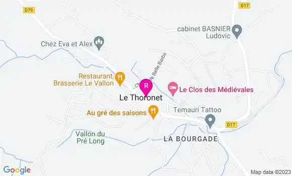 Localisation Crêperie L
