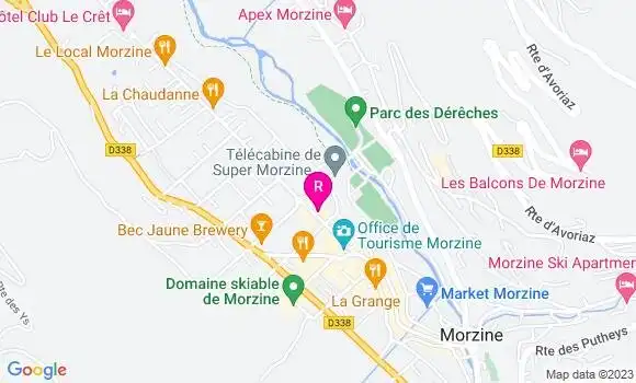 Localisation Restaurant  La P