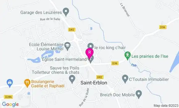 Localisation Restaurant  La Table de Flo