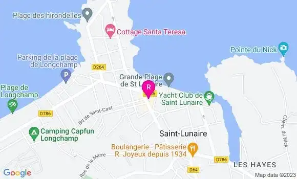 Localisation Restaurant  Comète