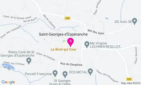 Localisation Restaurant  Le Bruit Qui Cour